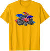 Cichlid Aquarium Lovers Tees African Cichlids Peacock Cichlid Breeders Aquarium Fish T-Shirt - Golden Yellow