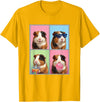 guinea pigs guinea pig Shop Guinea Pigs Funny Guinea Pig T-Shirt - Golden Yellow