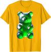 Urban Empyre Green Gummy Bear T-Shirt - Golden Yellow