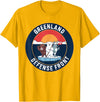 Greenland Defense Front Polar Bear tee Greenland Guard Polar Bear Spear Arctic Emblem T-Shirt - Golden Yellow