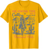 He Owns The Cattle Rustic Christian Tees He Owns The Cattle On A Thousand Hills Funny Cow T-Shirt - Golden Yellow