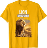 Lions Lion Lovers Shop Lions Lion Whisperer T-Shirt - Golden Yellow