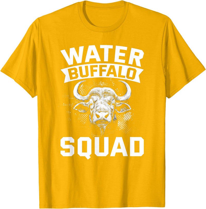 Water Buffalo Carabao Breeder Carabao Water Buffalo Ox National Park T-Shirt - Golden Yellow