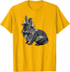 Lion Head Rabbit Breeder Rabbit Pet T-Shirt in Golden Yellow
