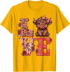Love Highland Cow t -shir t Love Highland Cow Cute T-Shirt - Golden Yellow