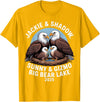 Nature Wildlife Art Prints Jackie & Shadow Sunny & Gizmo Big Bear Lake 2025 Eagle T-Shirt - Golden Yellow