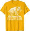 Hunting - Big Ray Designs Hunting Hog Pig Sus Deer Hunting It Takes Balls Funny T-Shirt - Golden Yellow
