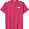 P&L Originals Zuni Bear pocket-style tee shirt emblem T-Shirt - Red Heather