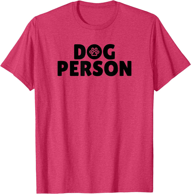 PABLO'S PAW PRINTS Light Dogs Men Women Kids T-Shirt - Red Heather