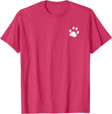 P&L Originals Cat paw print. Pocket style emblem. T-Shirt