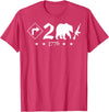Right To Bear Arms Pro Gun & Patriotic Military Right To Bear Arms Pro Gun Funny Patriotic Military Women Men T-Shirt - Red Heather