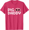 Gay Slang Terms Types Quotes Shirts Pig Daddy Kink, Gay Hookup Slang, PigPlay Fetish Gift T-Shirt - Red Heather