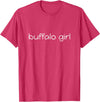 Classic Buffalo Hometowner Buffalo Girl American City Pride T-Shirt - Red Heather