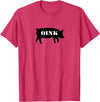 Bear Daddy Oink Pig Play Funny Gay Men's T-Shirt T-Shirt - Red Heather