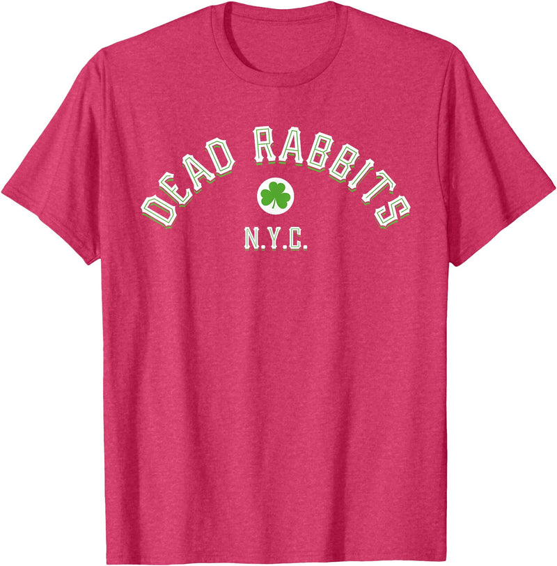 Dead Rabbits New York City Irish American T-Shirt in Red Heather