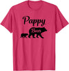 Pappy Gifts Pappy Bear Gift T-Shirt - Red Heather