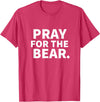 Pray For The Bear Zag Pray For The Bear T-Shirt - Red Heather