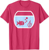Fish aquarium T-Shirt - Red Heather