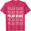 Polar Bears Apparel Polar Bears T-Shirt - Red Heather