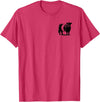 Belted Galloway Gift for Men, Women, Dad & Mom Cow Farmer Breeder - Monochromatic Belted Galloway Cattle T-Shirt - Red
