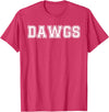 Dawgs T-Shirt - Red Heather