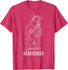 Viking Bear Warrior Lover Shirts Viking Bear Warrior Polar Brown Bear Berserkers T-Shirt T-Shirt - Red Heather