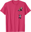 Kawaii Clothes - Anime Merch - japanese streetwear Kawaii Clothes Baby Panda Bear Pocket Panda T-Shirt - Red Heather