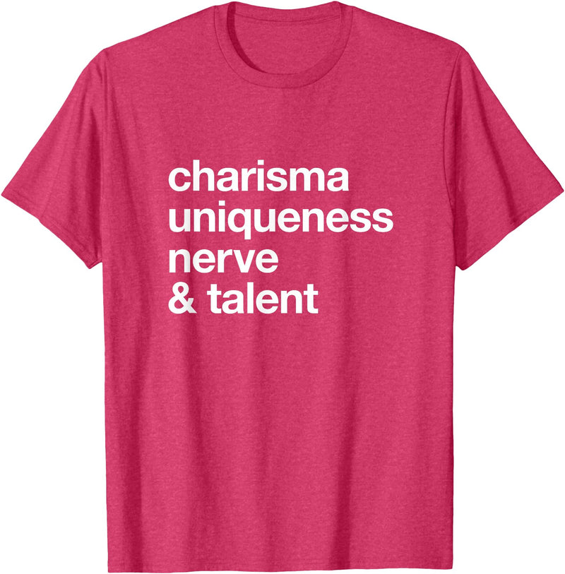Bear-ly Gay Tees Funny Charisma Uniqueness Nerve Talent Gay Clothing T-Shirt - Red Heather