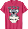 Cute Shirts and Merch My Puns Are Koala Tea Funny Cute Koala Bear Animal Pun T-Shirt - Red Heather