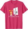 Cute Rabbit Bunny Stop Animal Testing Funny Kawaii T-Shirt in Red Heather