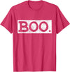 Boo Pocus Halloween Vintage Boo Funny Gift T-Shirt - Red Heather