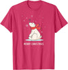 Sassy Southern Charm & Grace Cute Funny & Unique Christmas Polar Bear & Snow T-Shirt Gift T-Shirt - Red Heather