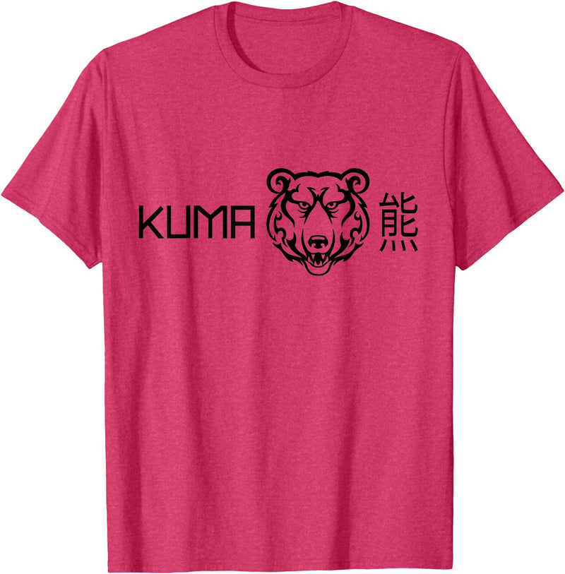 KUMA Official Logo T-Shirt - Red Heather