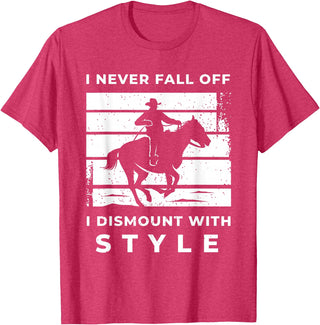 Funny Horse Quote Shirts And Equestrian Gifts Funny Horse Quote Outfit For A Lover Of Horse T-Shirt - Red Heather