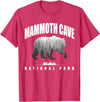 Mammoth Cave National Park USA Parks Mammoth Cave National Park Bear Souvenir US Parks T-Shirt - Red Heather