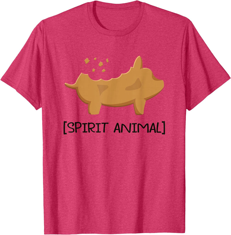 Marranito Gifts Mexican Gingerbread Pigs Marranito T-Shirt - Red Heather
