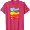Children's Day Japan Gifts Children's Day Japan Carp Fish Japanese Boys Day Koinobori T-Shirt - Red Heather