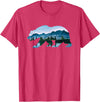 Retro National Park Shirts Bear Vintage National Park Bear Wildlife Mountains T-Shirt - Red Heather