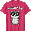 Funny Hamster Design for Men Dad Boys Animal Hamster Lover T-Shirt - Red Heather