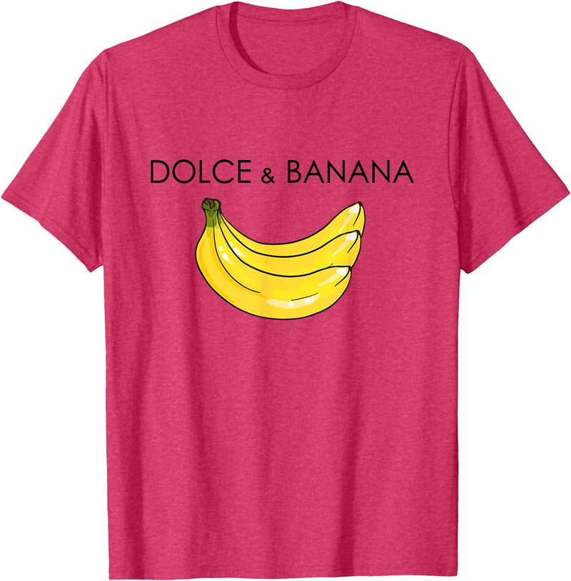 Banana Design costume for Fashion Lover Funny Banana Graphic Humor Sarcasm Fashion Trend T-Shirt - Red Heather
