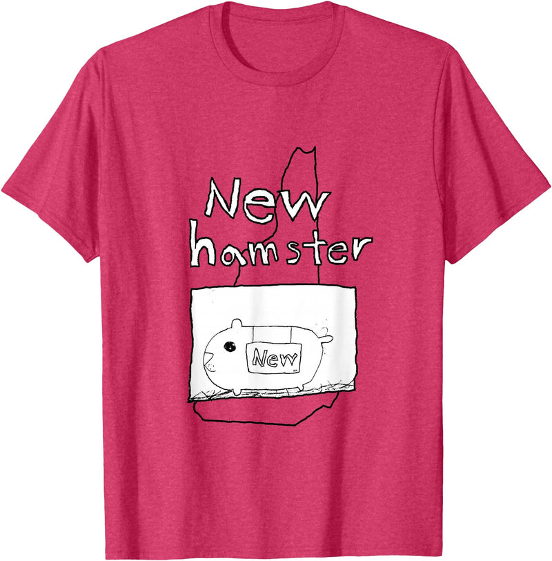 New Hamster (New Hampshire) T-Shirt - Red Heather
