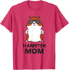 Hamster Mum Pet Hamster Mom T-Shirt - Red Heather