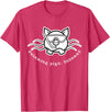 Bahamas Swimming Pigs Bahamas Swimming Pig with Mask and Snorkel T-Shirt - Red Heather