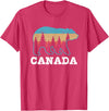 Canada Vintage Souvenirs & Gifts Canada Vintage Grizzly Bear Nature Souvenir Gift T-Shirt - Red Heather
