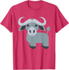 Funny Easy Lazy Last Minute Costumes Water Buffalo Costume T-Shirt - Red Heather