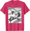 Hamster Gym Weight Lifting Meme T-Shirt - Red Heather