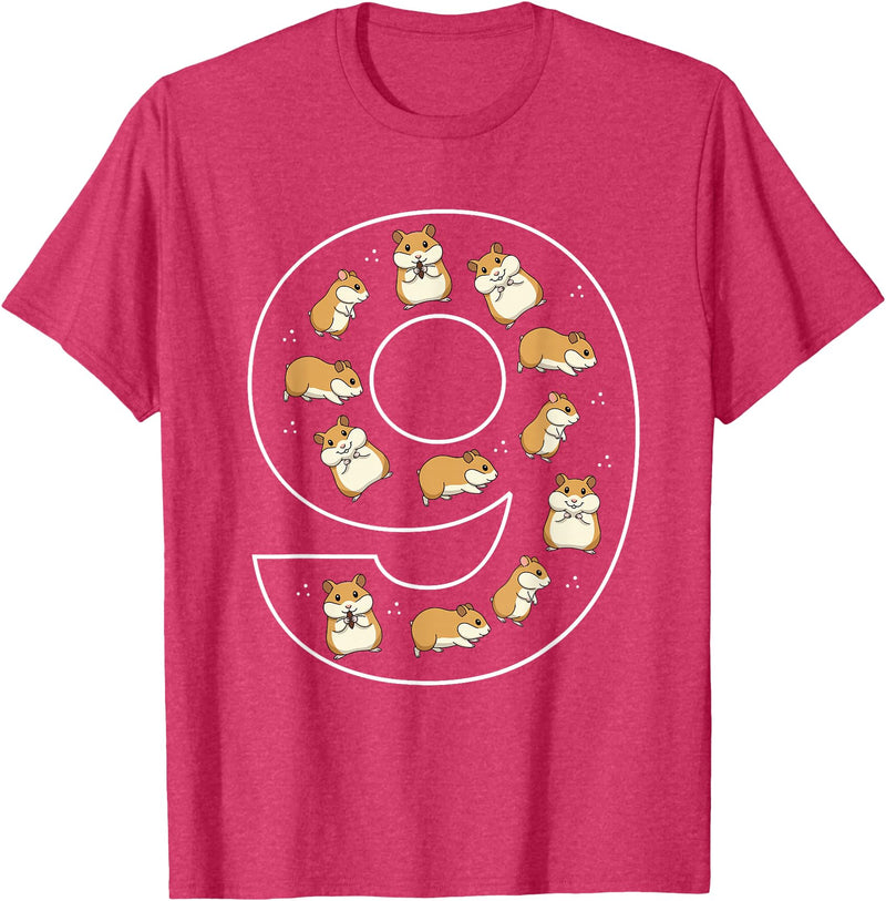 Guinea Pig T-Shirt - Red Heather