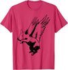 Flying Pig Funny Animals Flying Pig with Wings Fly Pig Lovers T-Shirt - Red Heather