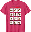 Bearmageddon Basic Bear Attacks Shirt T-Shirt - Red Heather