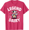 Cow Gift Cow Lover Accessories Cattle Farmer Stuff Funny Cow Print Design for Men Women Dairy Farmer Cow Lover T-Shirt - Red